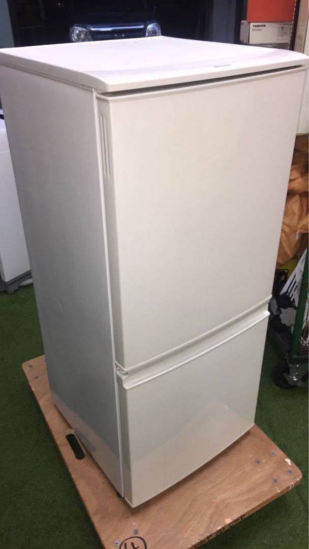 SHARP SJ-D14B-W 137L 2016年製　2ドア冷蔵庫