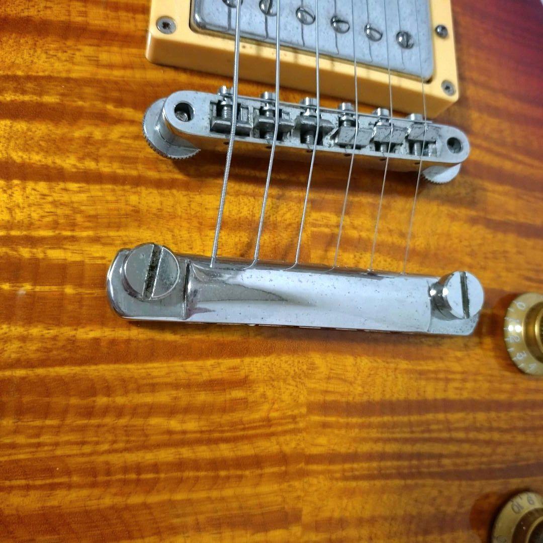 Epiphone　レスポールスタンダード　現状渡し　音出し確認済み　トラ杢　虎杢