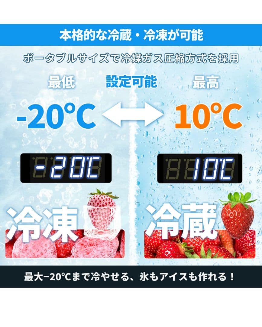 EENOUR ポータブル冷蔵庫 32L