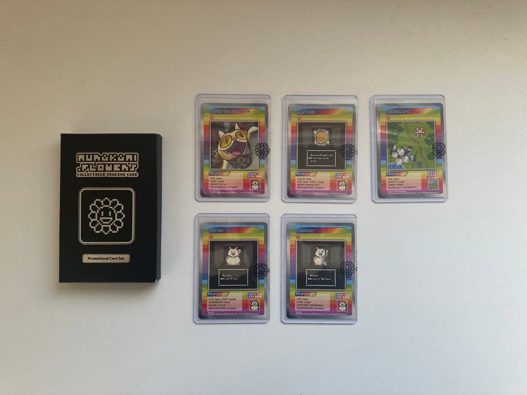 村上隆　murakami flowers トレーディングカード　5枚セット