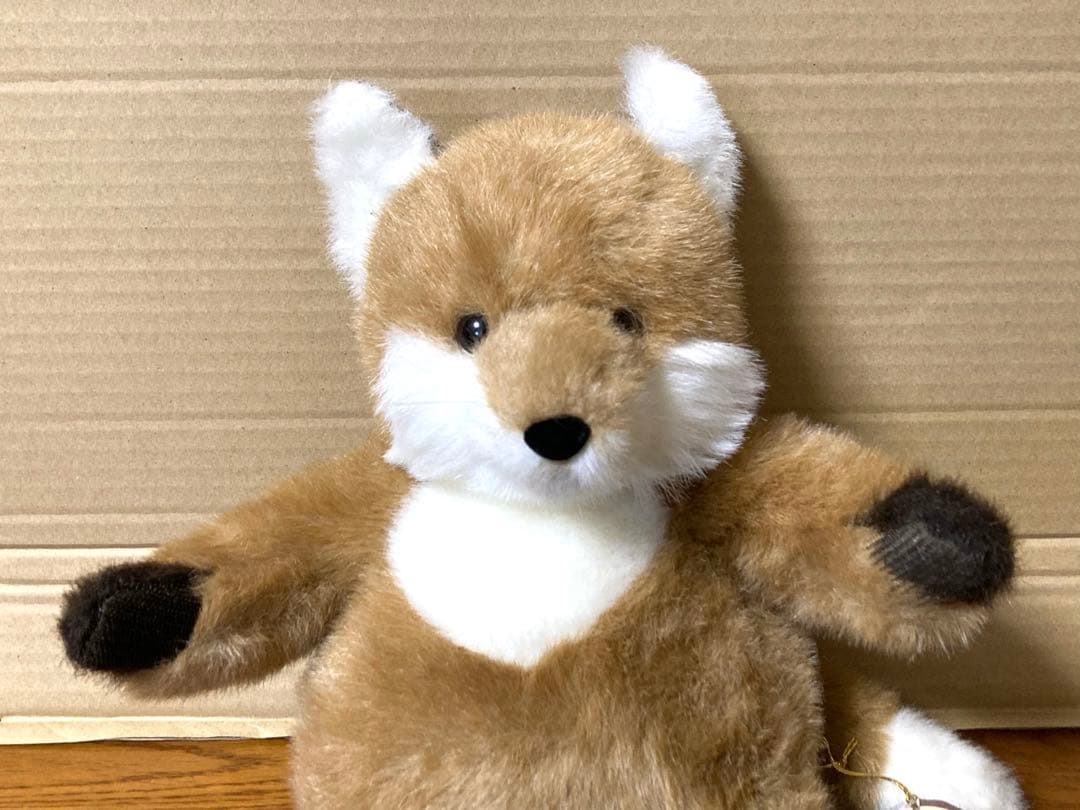 新品 80年代 ビンテージ 日本製 スターチャイルド キツネ 狐 ぬいぐるみ