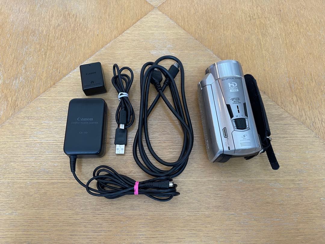 Canon iVIS HF M51 ビデオカメラ raynox 0.7倍レンズ