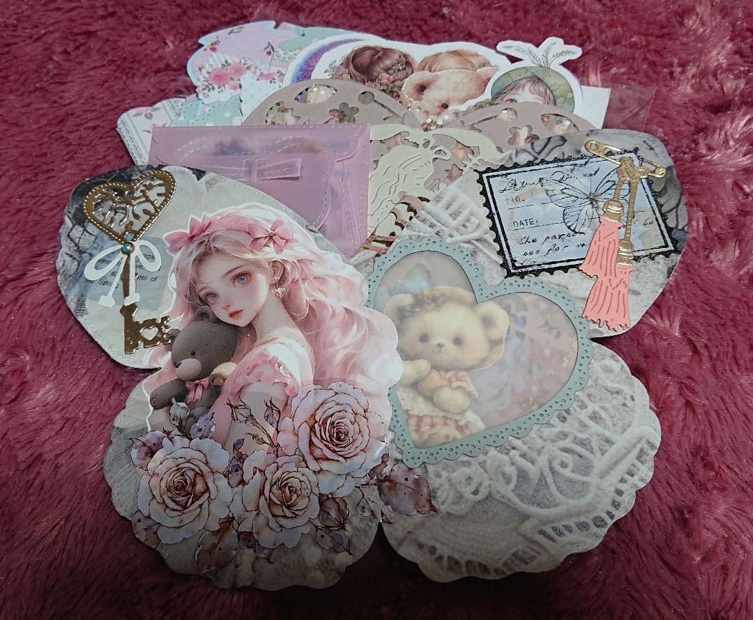 おすそ分けポケット ちょうちょ カッティングダイ バタフライ 紙ものno.25