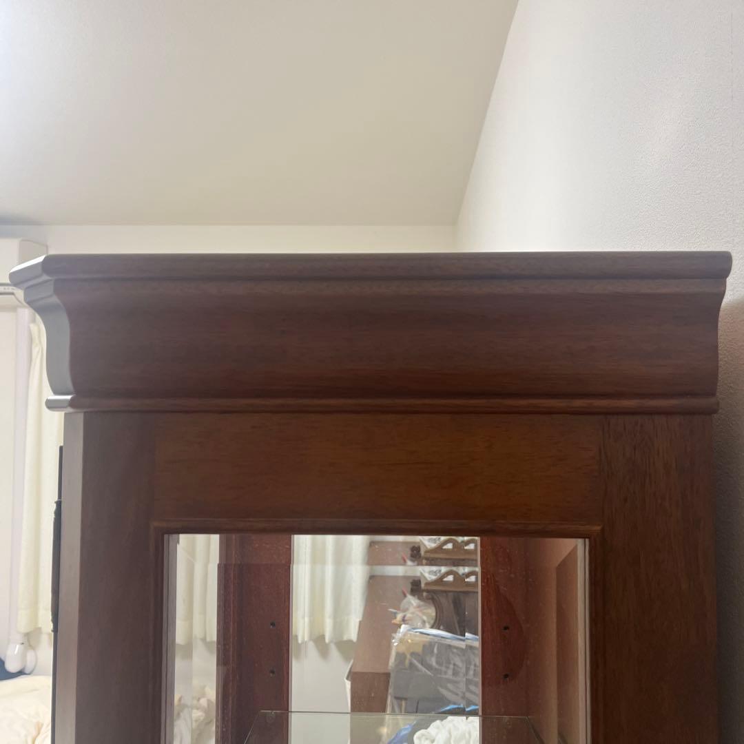 マルニ　地中海シリーズ　キュリオケース　リビング収納　マルニ木工　ショーケース