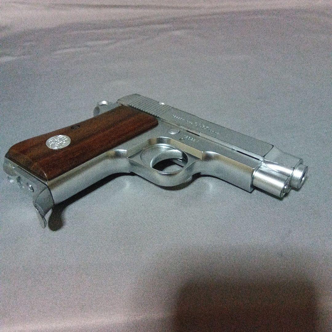 k*4様 タナカ ワークス M1934 ブローバック　木製グリップ　シルバーモデ