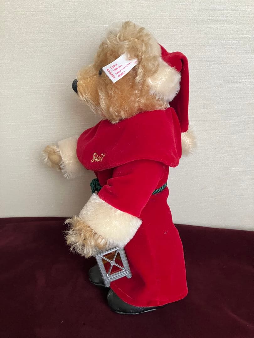 Steiff サンタテディベア　ランタン付き
