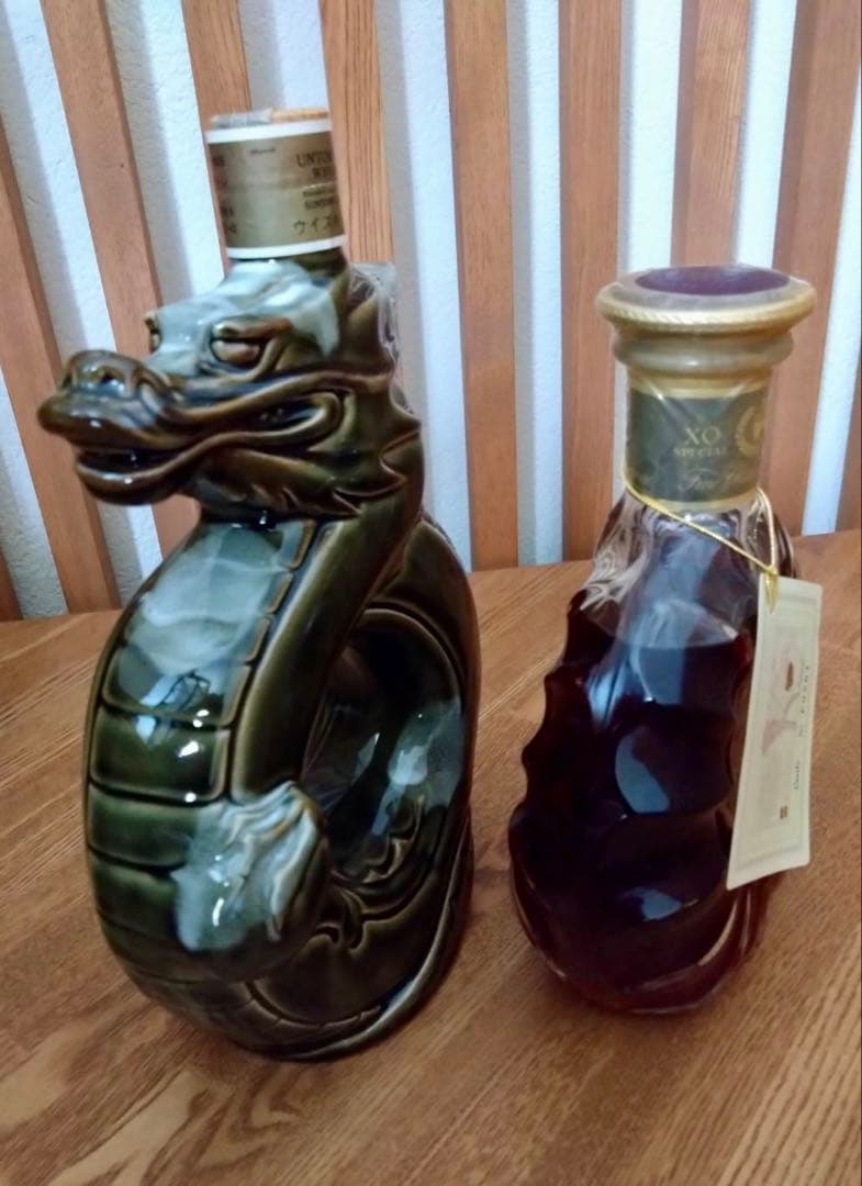 REMY MARTIN XOスペシャル＋サントリーオールド干支ボトル辰年