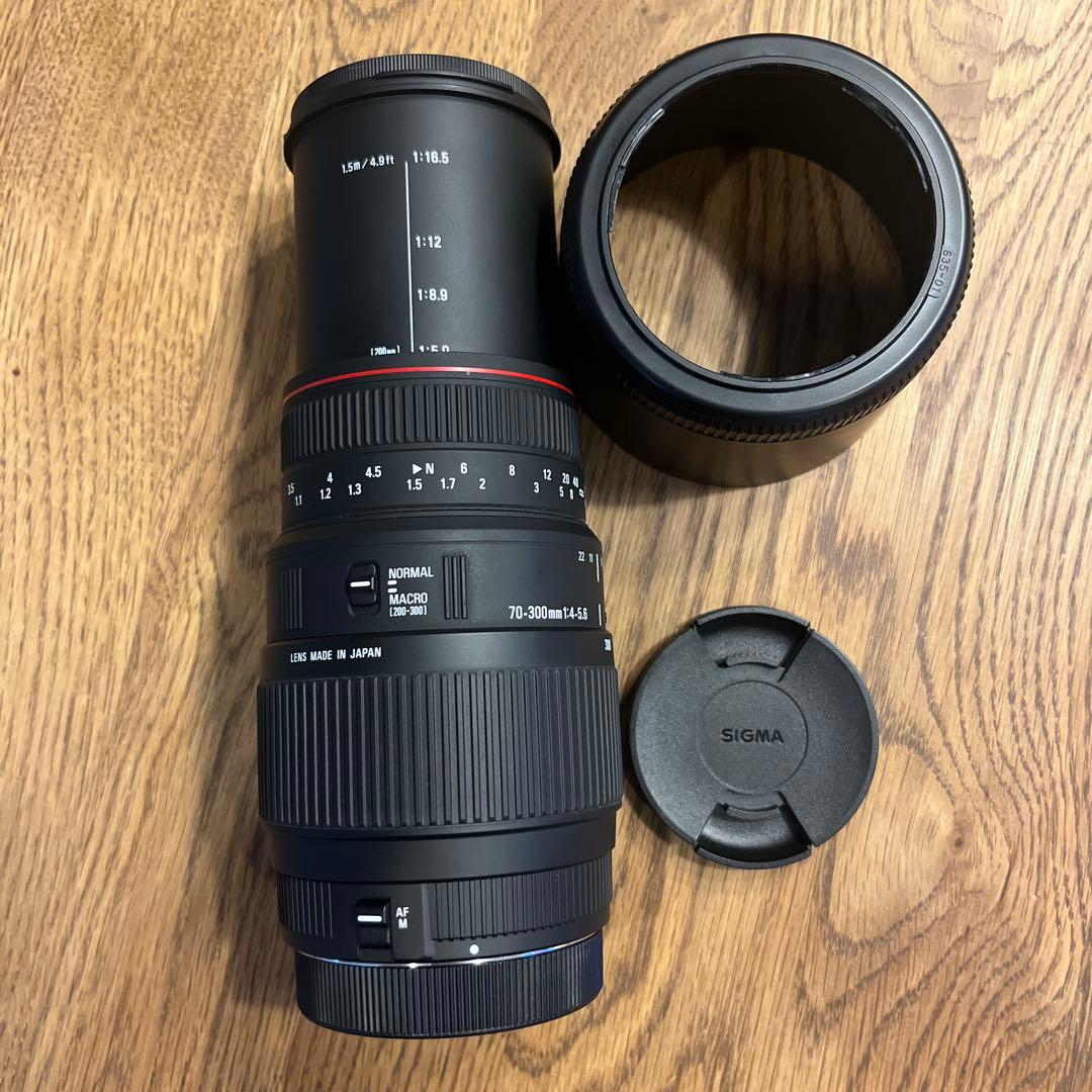 レンズ(ズーム) SIGMA APO70-300mm F4-5.6 DG MACRO Canon