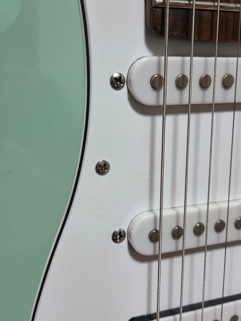 S.Galaner　ストラトキャスター エレキギター ミントグリーン