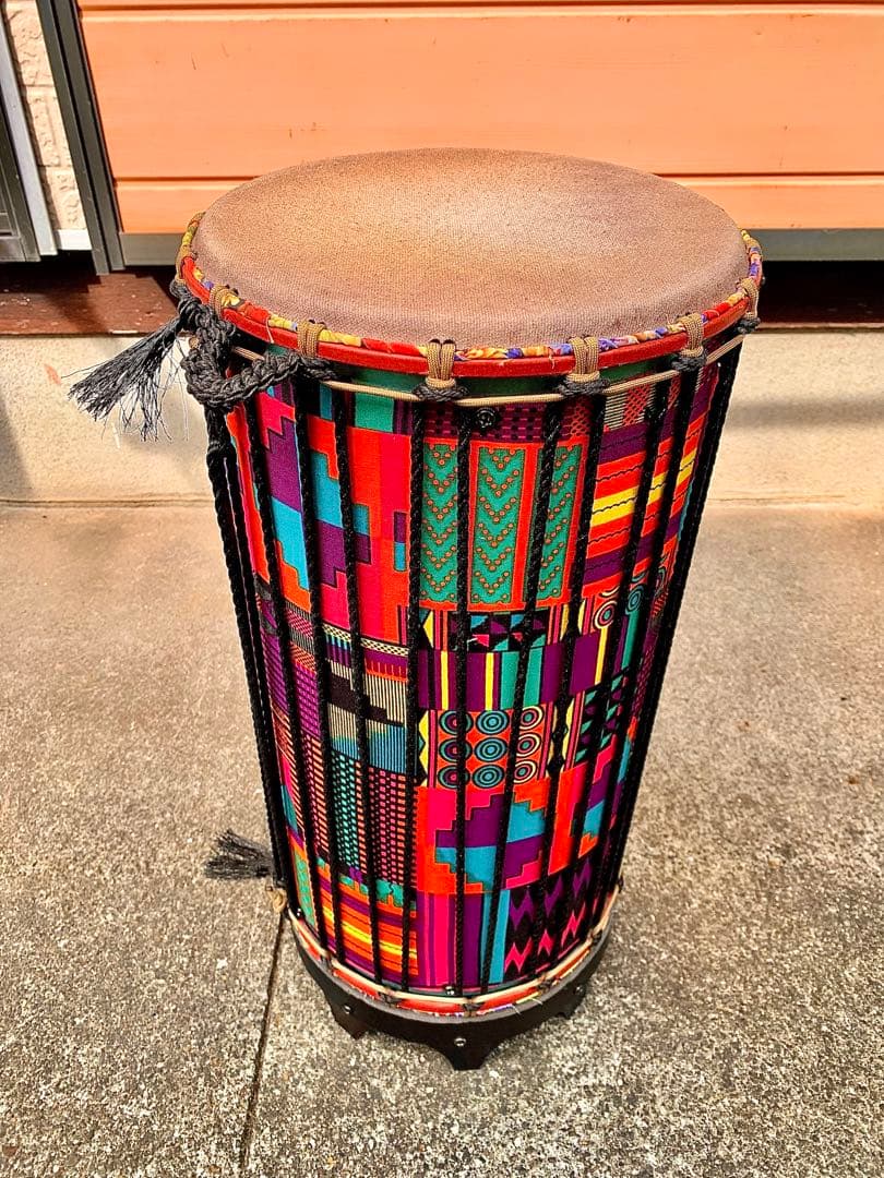 フリースタイルドラムVOD10ケンケニ Afro fabric edition