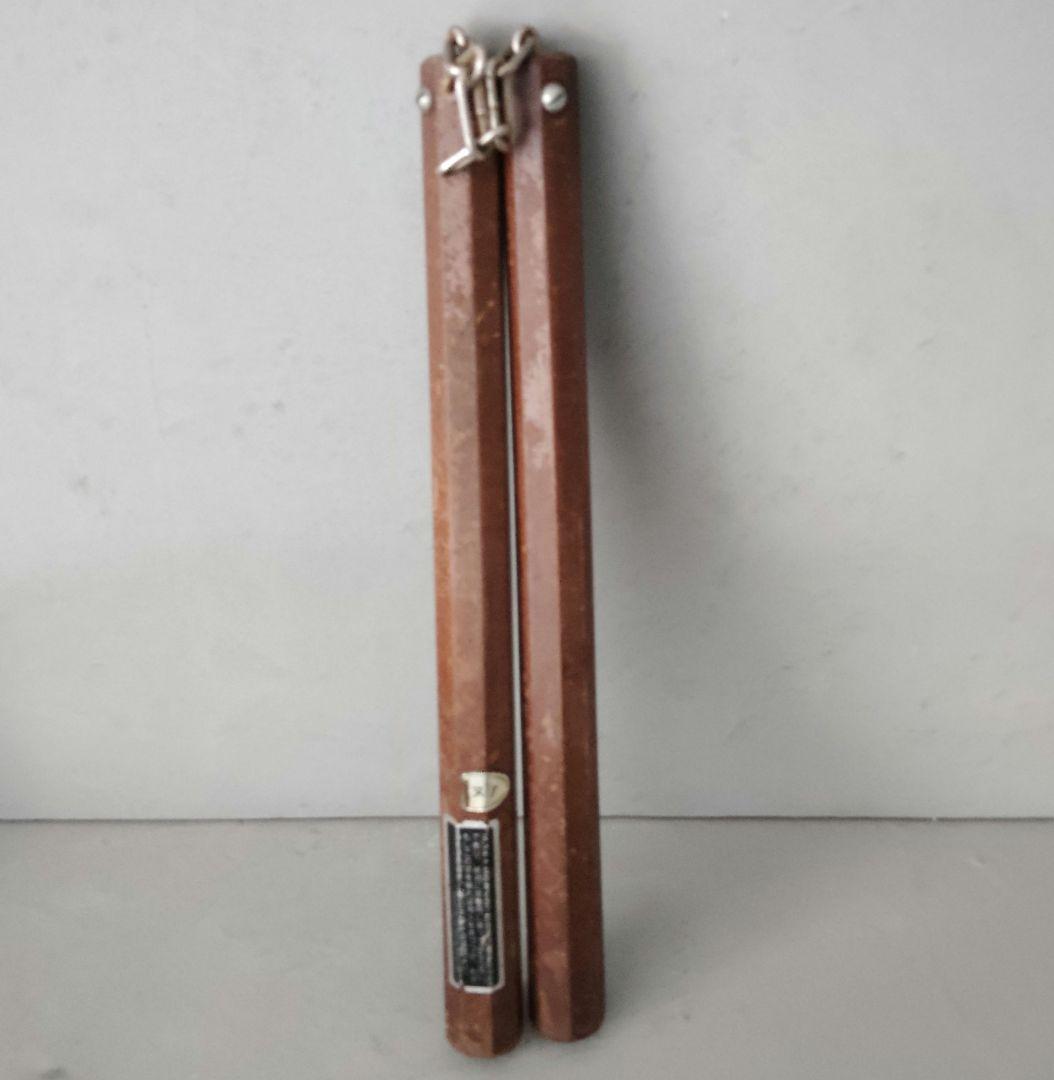 スヌケ　ヌンチャク　沖縄空手　古流武術　古武道　日本製　全長36cm　八角先太