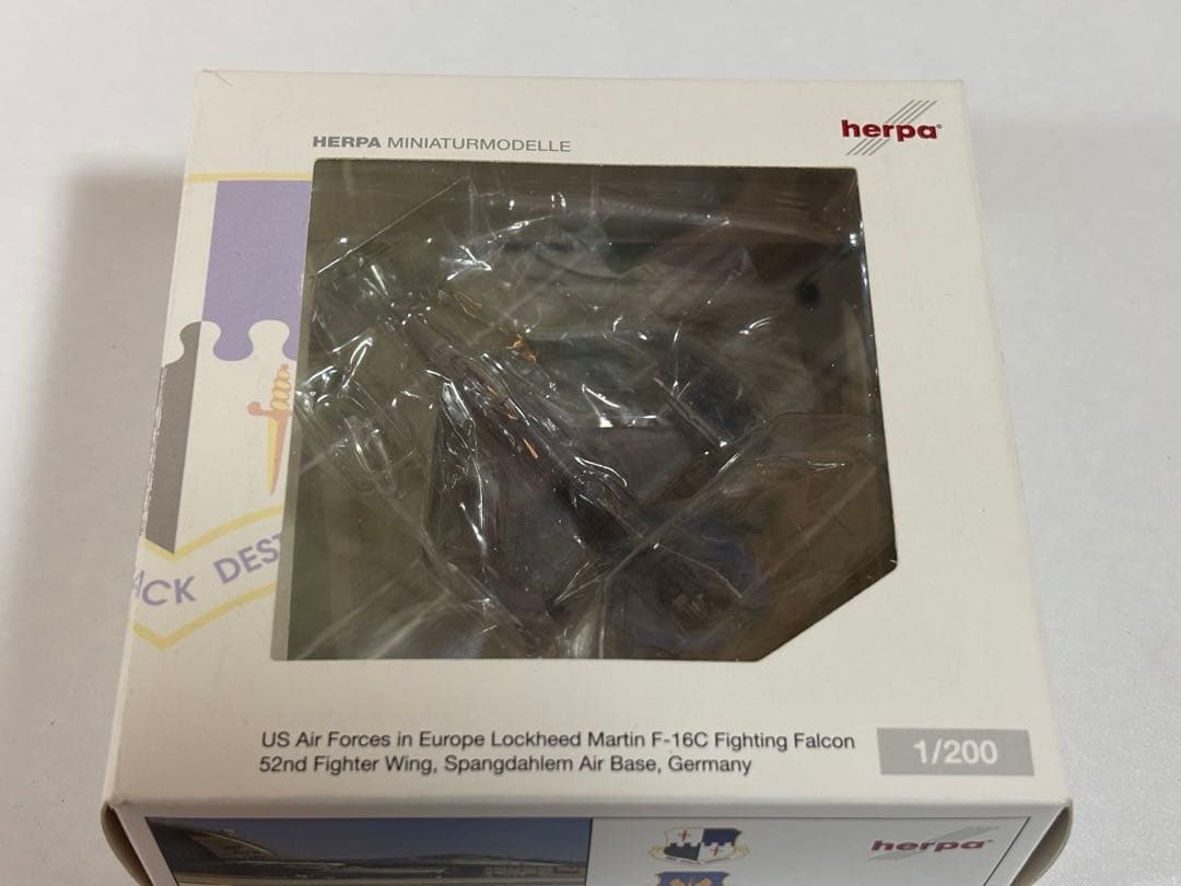 1/200 herpa f-16c 在欧アメリカ空軍