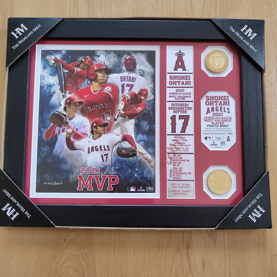 S*7様 新品　シリアルナンバー1060/3000大谷翔平 2021年AL MV