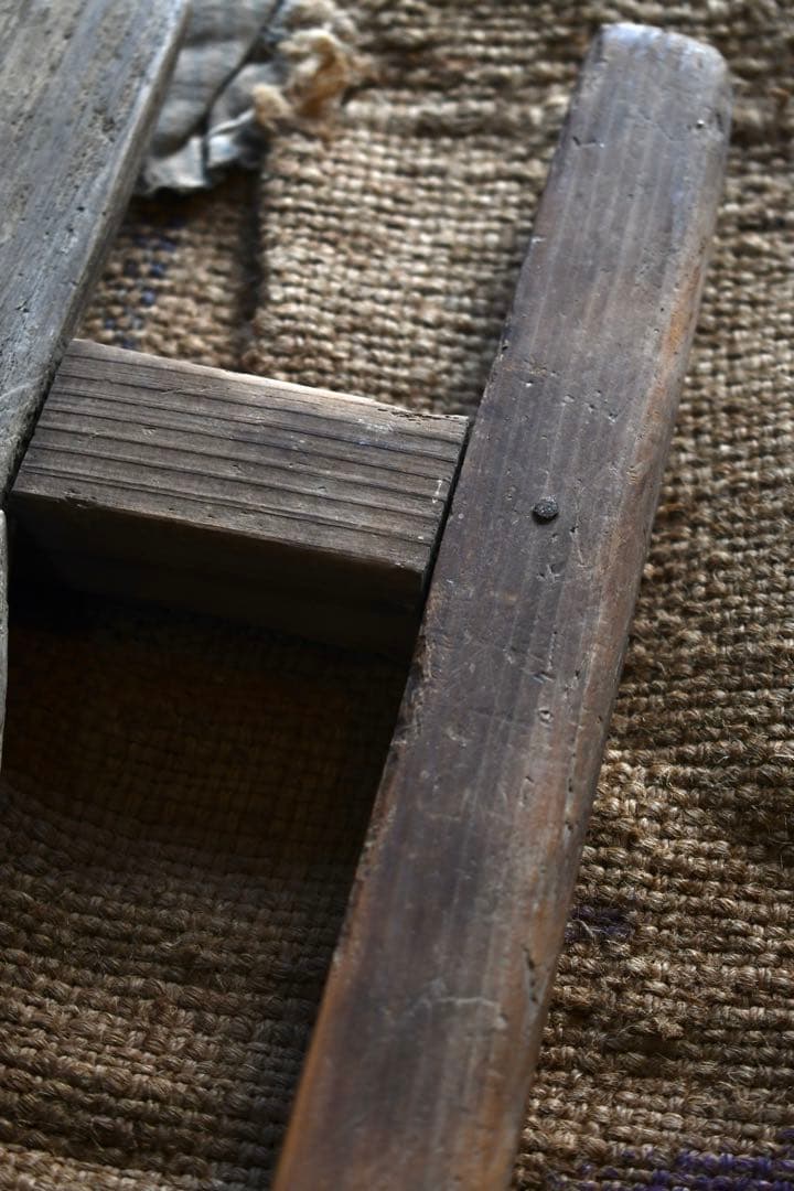 古道具　農具　木製　明治　襤褸　ブロカント　民藝　古道具坂田