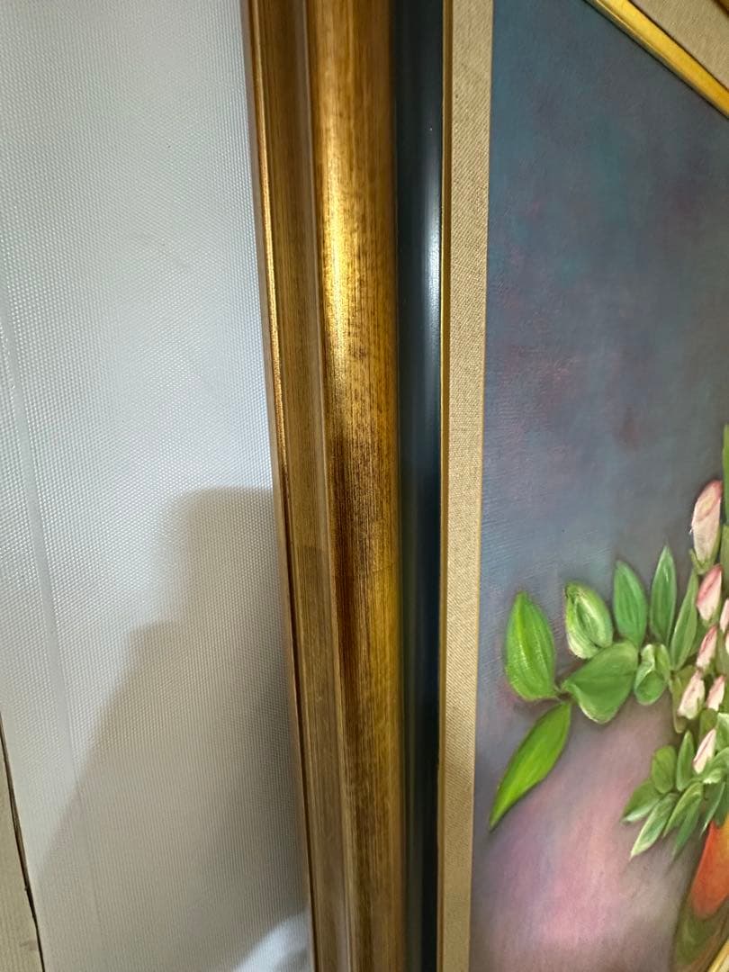 額縁　絵画油彩　Ｆ20号キャンバス　絵画　日本画　展覧会用　個展　美術品　ア-ト