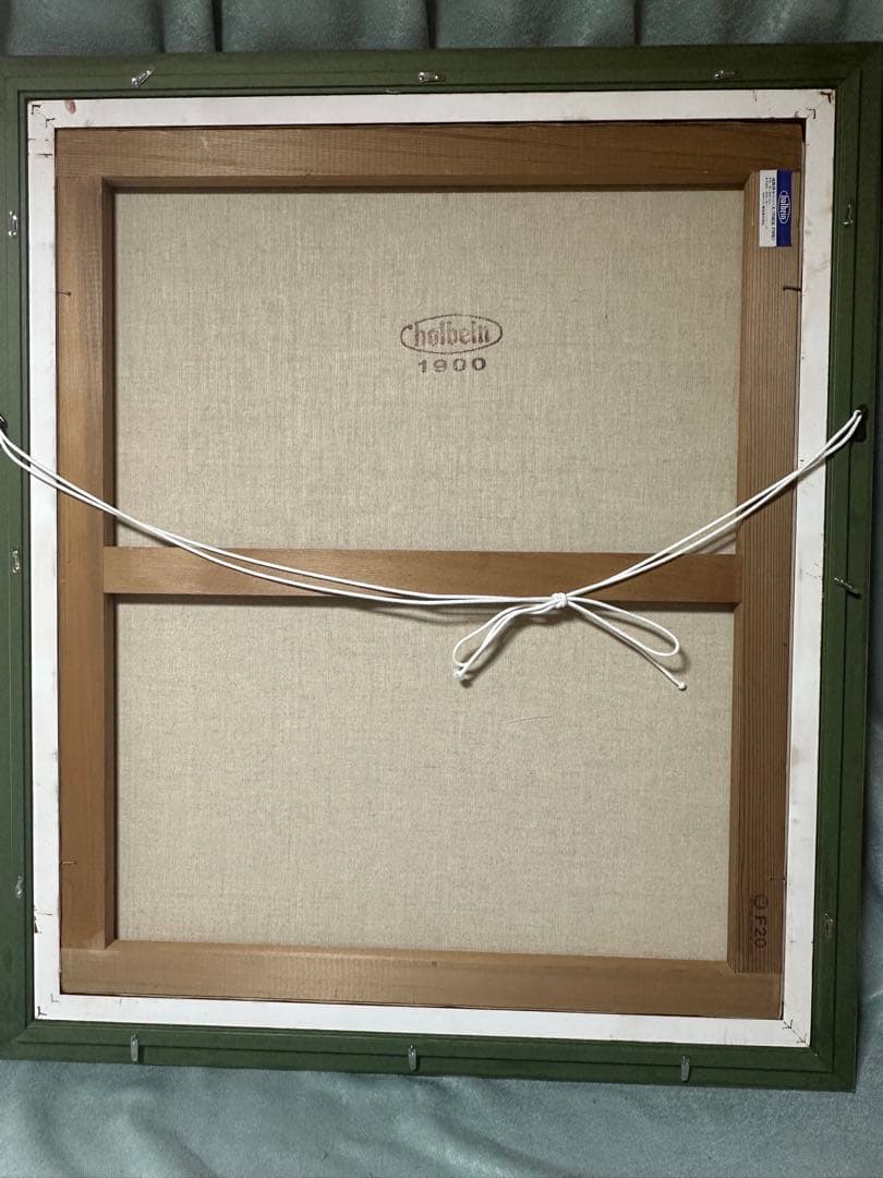 額縁　絵画油彩　Ｆ20号キャンバス　絵画　日本画　展覧会用　個展　美術品　ア-ト