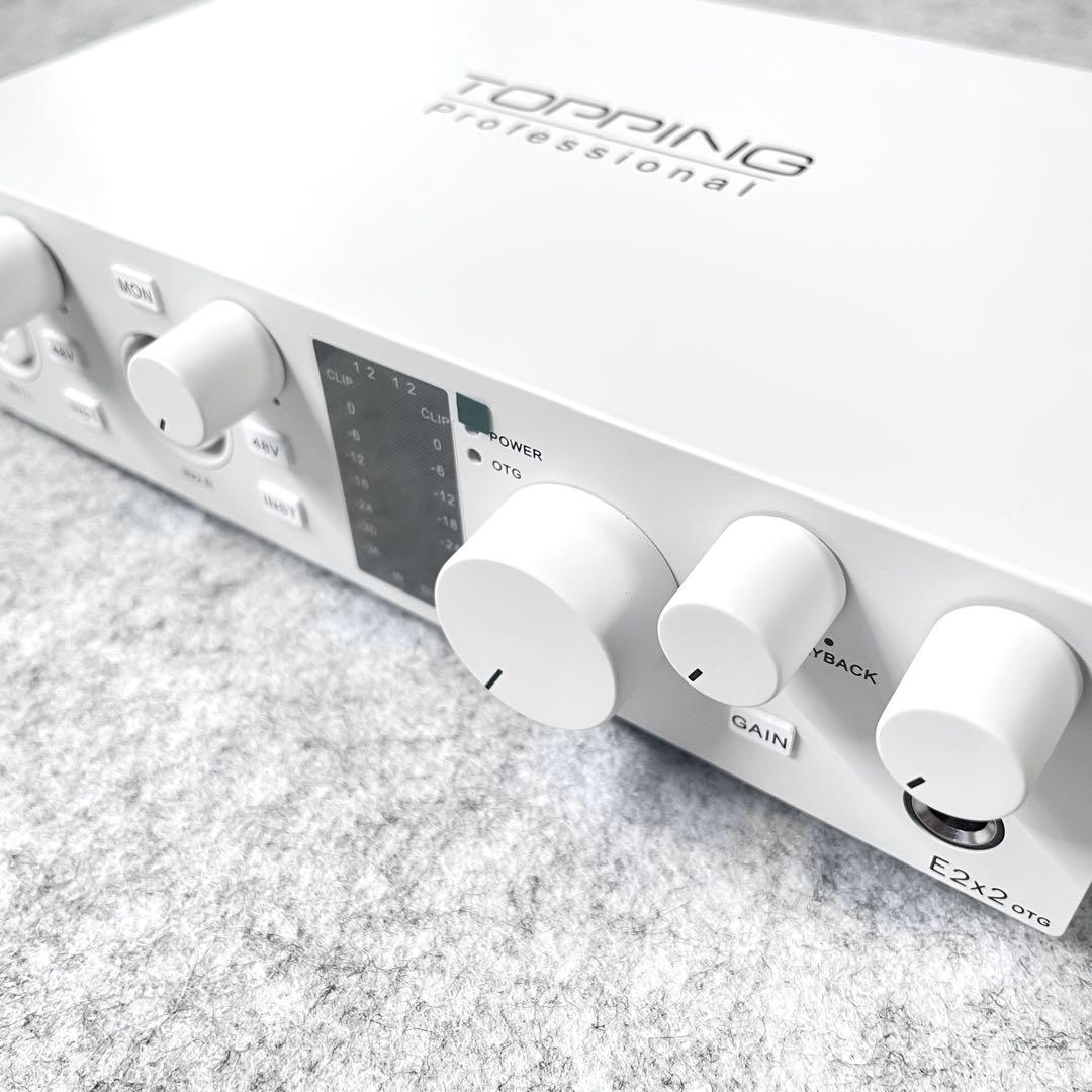 Topping E2X2 OTG オーディオインターフェイス