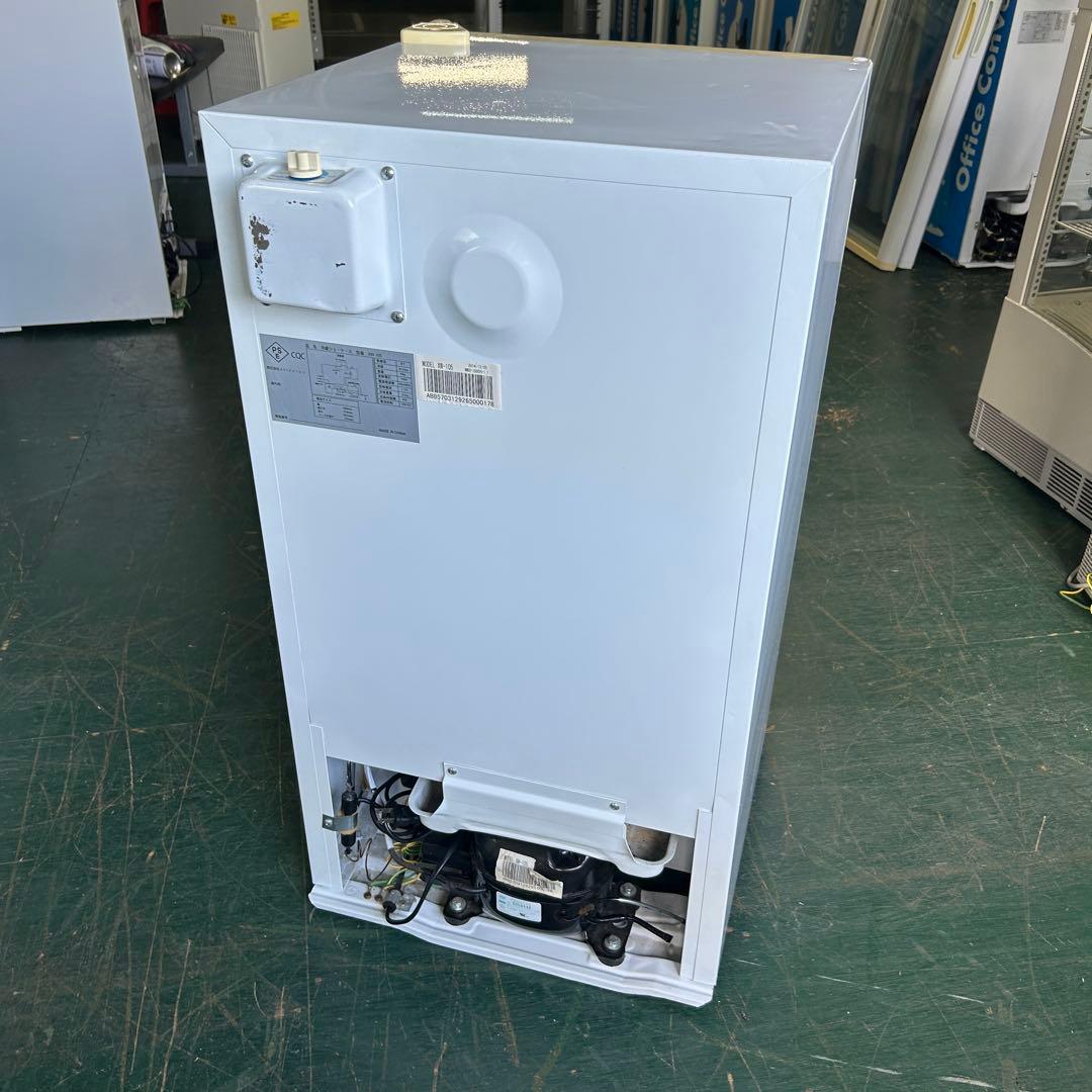 136業務用 冷蔵ショーケース オフィスコンビニ XW-105 左右開き 小型