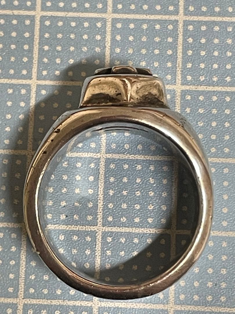 デッドストック　VERSANI シルバーリング　#21 925【m1523 】