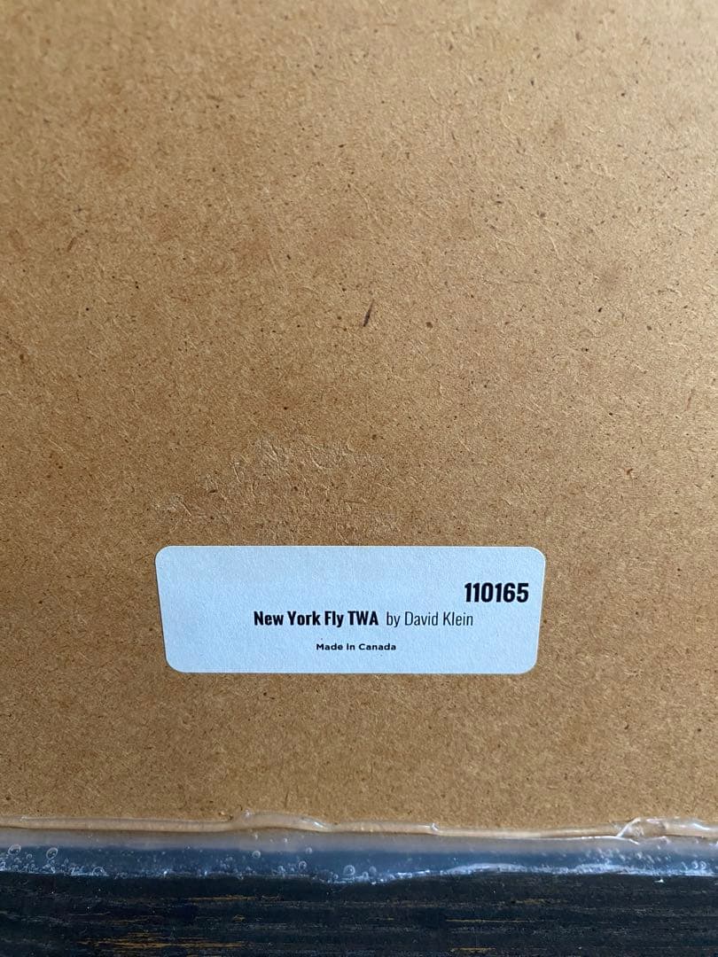 FLY TWA NEW YORK 壁掛けアート