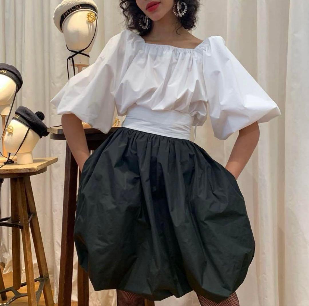 PATOU パトゥ　ファイユバブルスカート 36