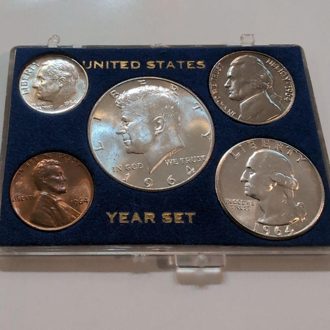 ケネディハーフダラー 1964年アメリカ合衆国セット