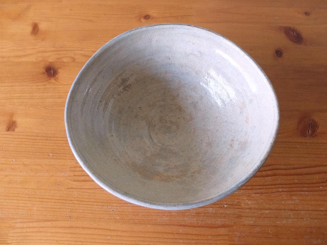 唐津焼♡粉引きたわみ鉢