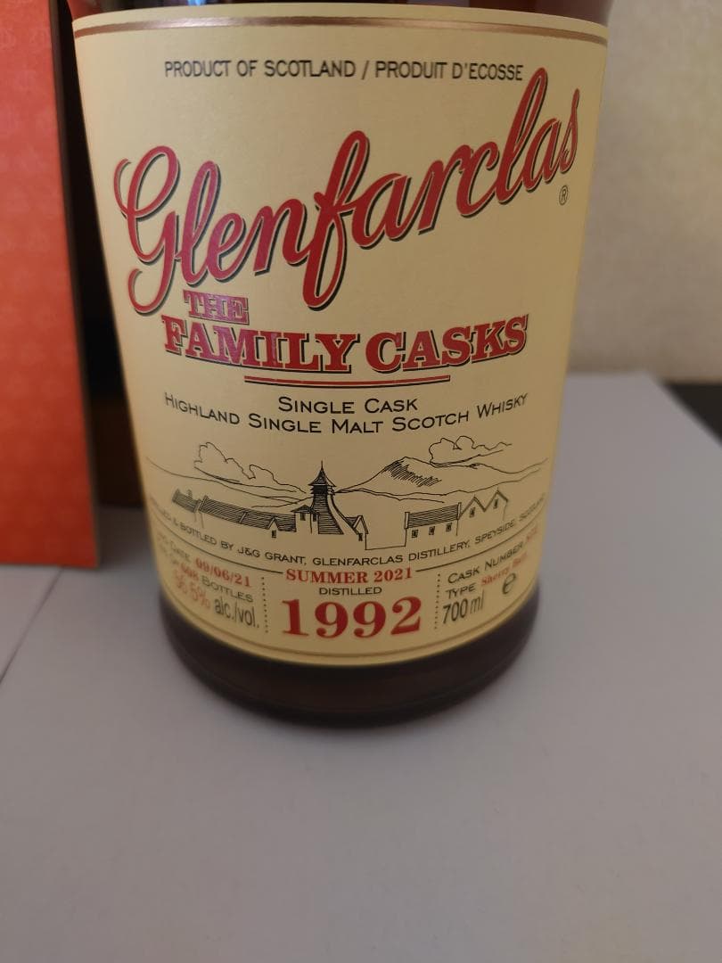 グレンファークラス ファミリーカスク 29年 【1992-2021】