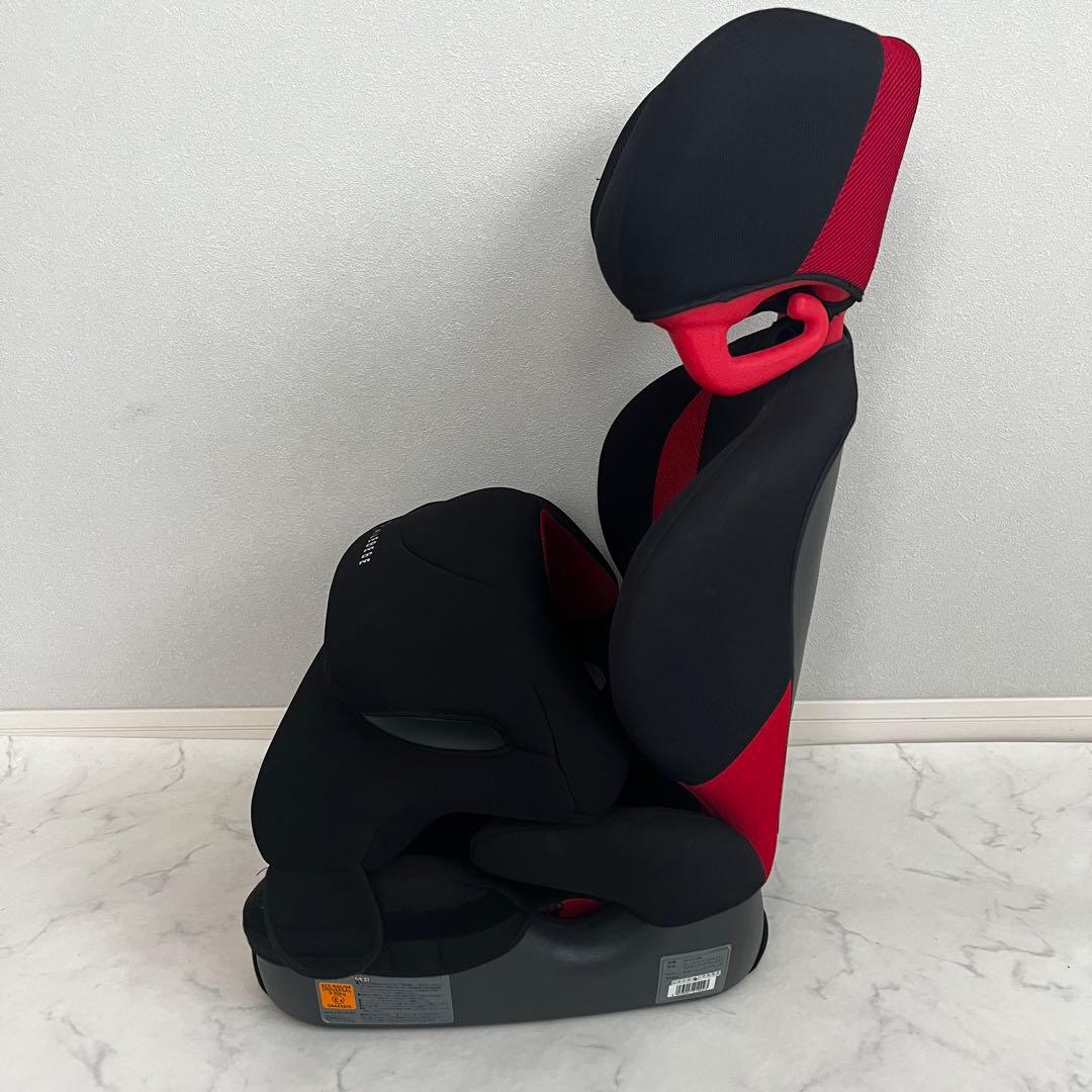 エールべべ サラット3 ステップ クワトロST ブラック ジュニアシート