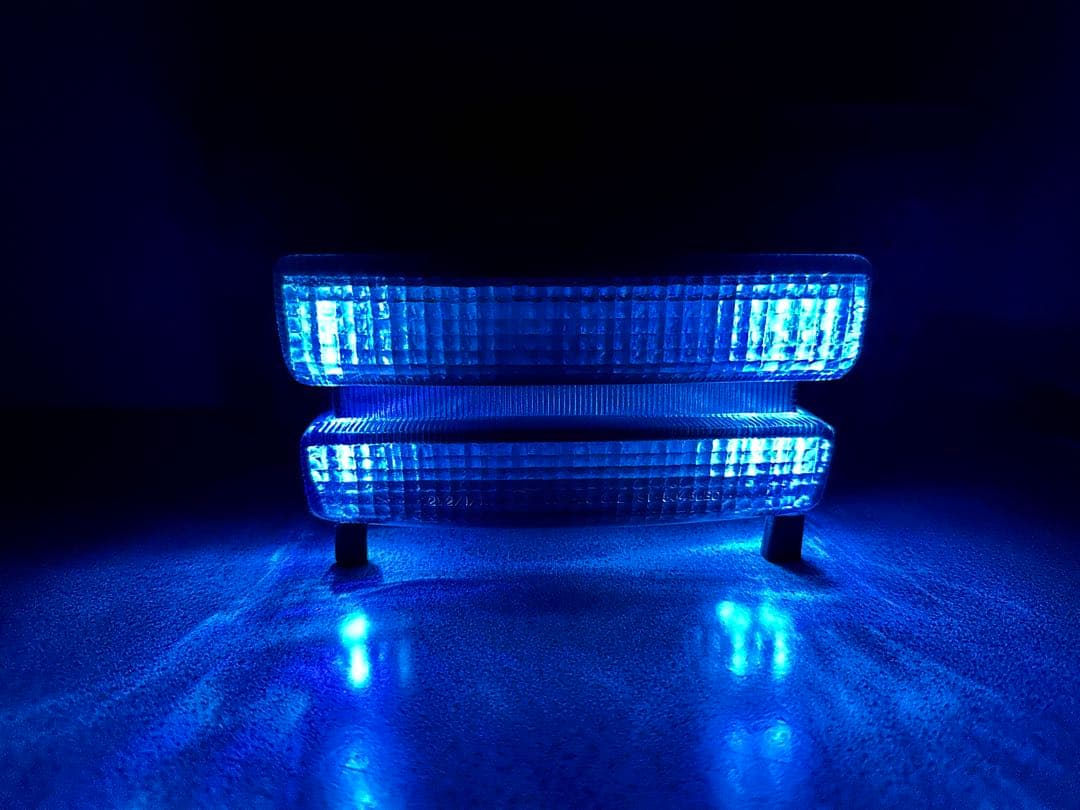 XJR400 XJR1200 4HM RGB流星 テールランプ LED レインボ