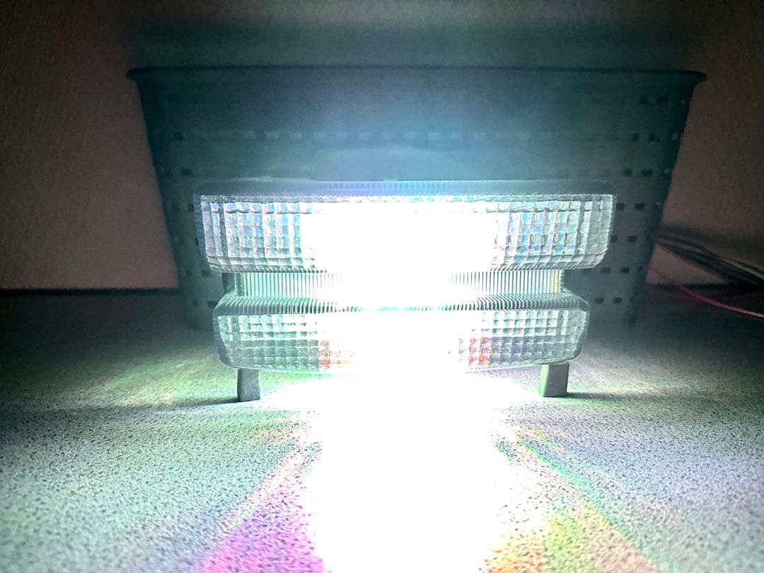 XJR400 XJR1200 4HM RGB流星 テールランプ LED レインボ