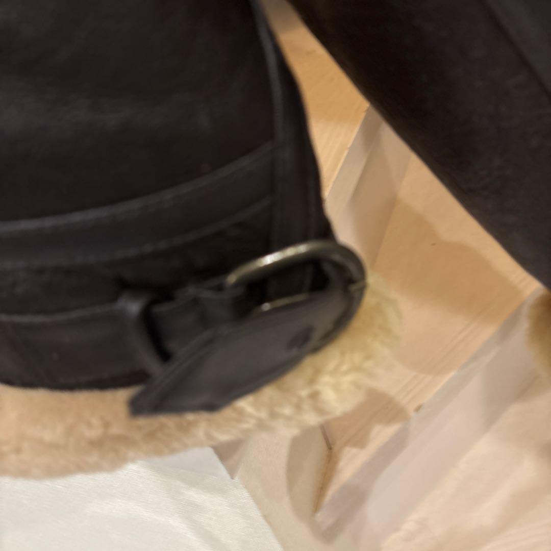 u*r様 羊毛皮　Ｂ-３革ジャンライダースジャケットシープスキン