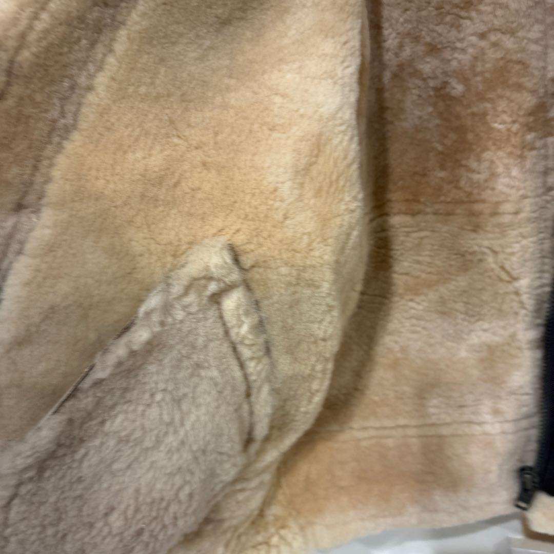 u*r様 羊毛皮　Ｂ-３革ジャンライダースジャケットシープスキン