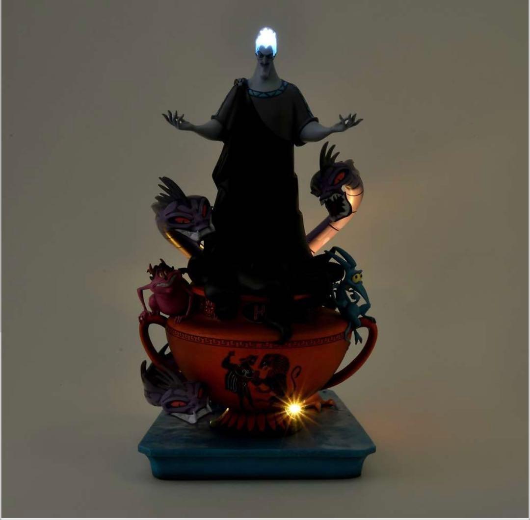 ディズニーストア　ハデス　ヴィランズ　ヘラクレス　ライティング　フィギュア　置物