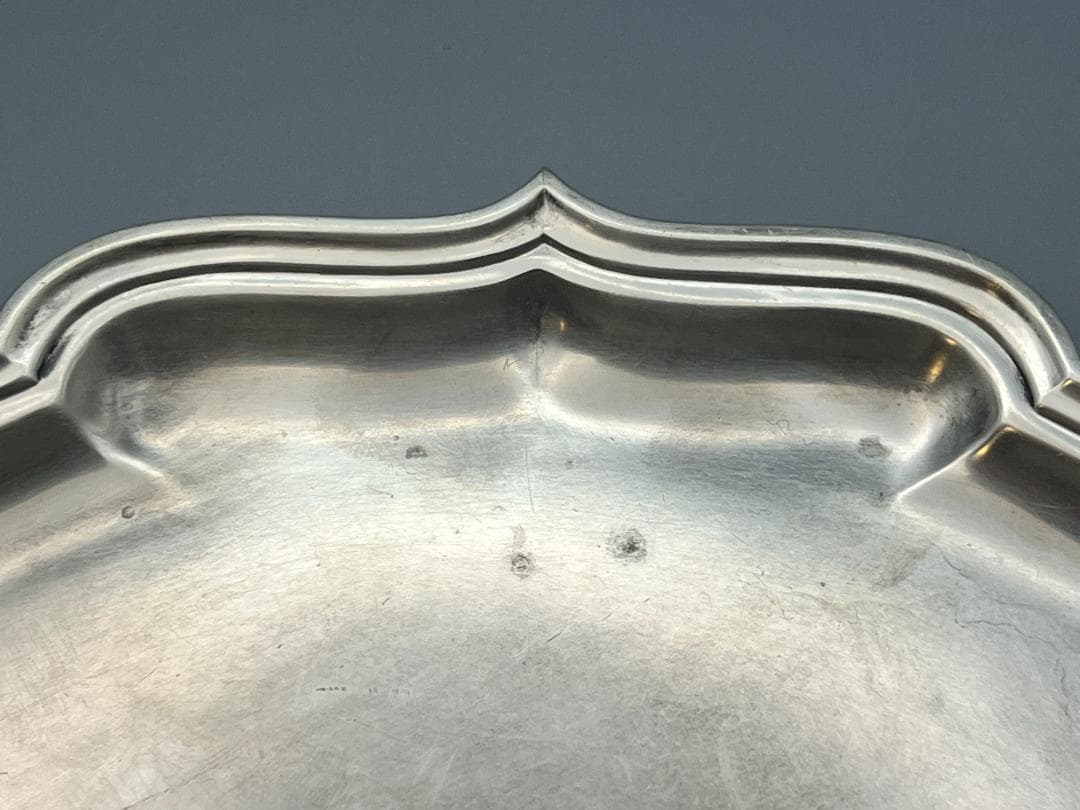 マッピン&ウェッブ／純銀 スターリングシルバー／トレイ　重612g