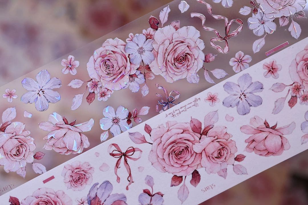 ⭐️SALE⭐️小白家文創《朝雾》海外マスキングテープ　マステ 【2514】