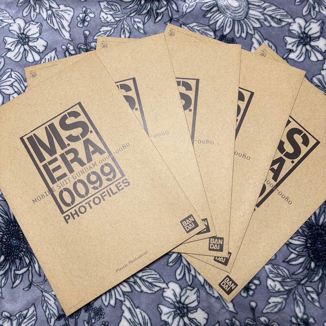 機動戦士ガンダム M.S.ERA 0099 PHOTOFILES 5枚セット