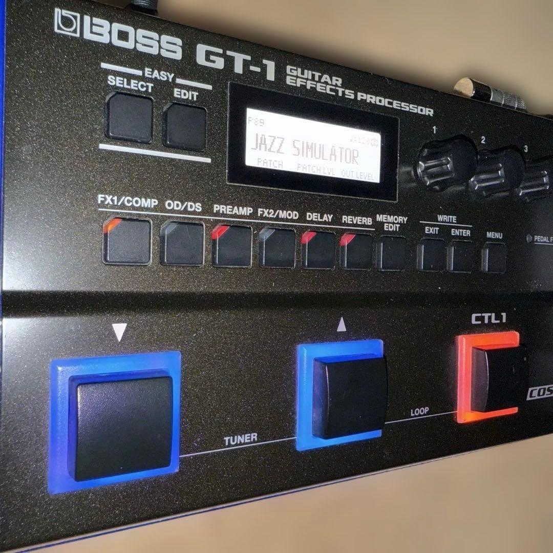 BOSS GT-1 マルチエフェクター　 ACアダプター　教科書