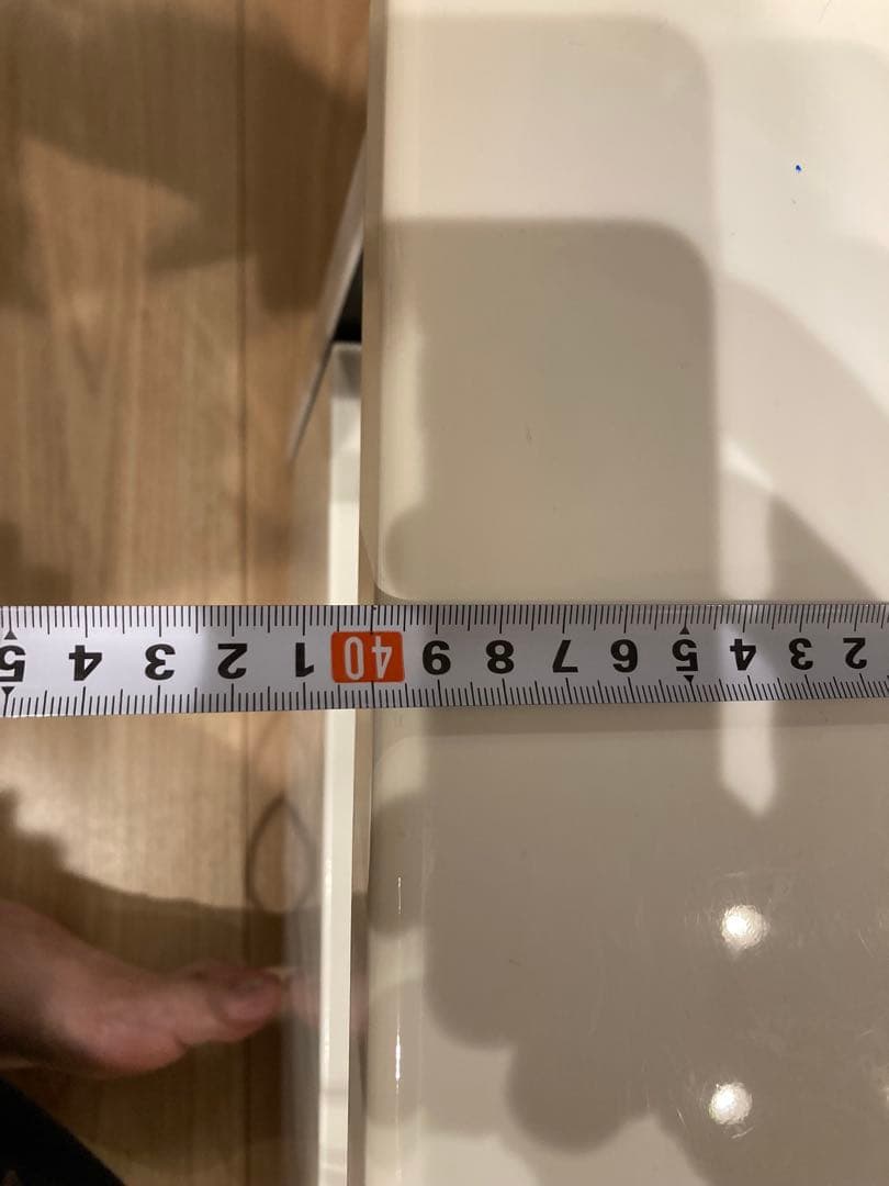 ホワイト 引き出し式 テレビボード（ニトリ製、2020年購入）