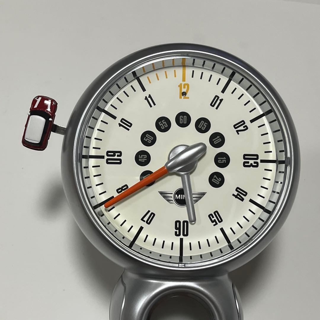【希少】MINI ミニクーパー　からくり時計　壁掛け時計　動作品