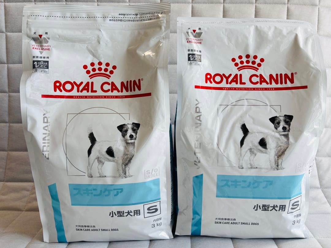 【3kg×2袋】ロイヤルカナン スキンケア 小型犬用S 3kg×2