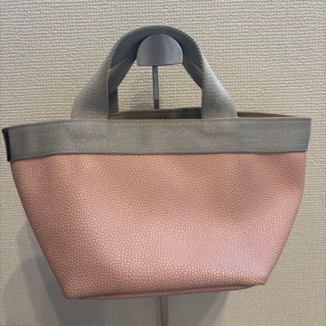 Herve Chapelier 701GP リュクス舟型トート S ピンク