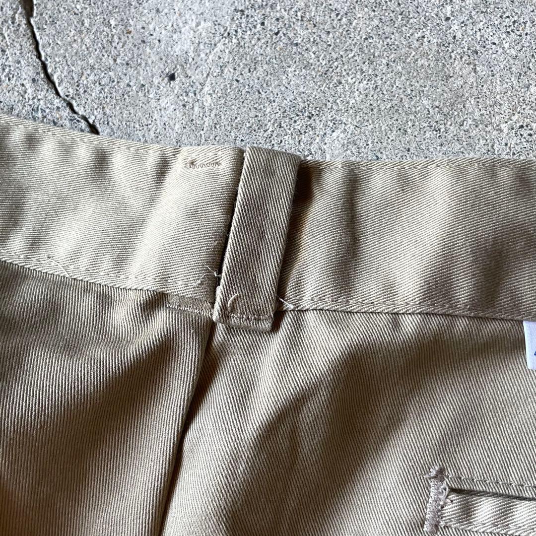 80s チビタグ Dickies USA製 874 ワークパンツ W34 L32