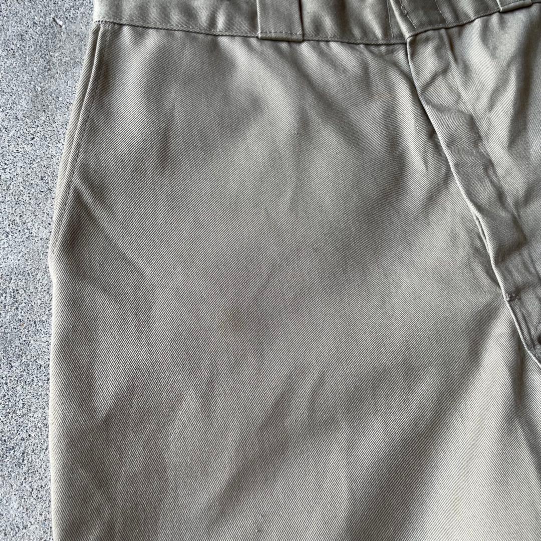 80s チビタグ Dickies USA製 874 ワークパンツ W34 L32