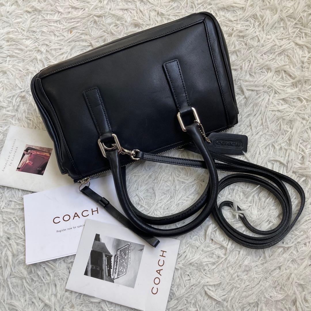 バッグ vintage coach old archive mini Boston