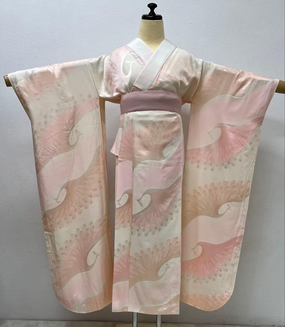 振り袖　フルセット　全通袋帯　別誂長襦袢　成人式　金彩加工　刺繍入り　739