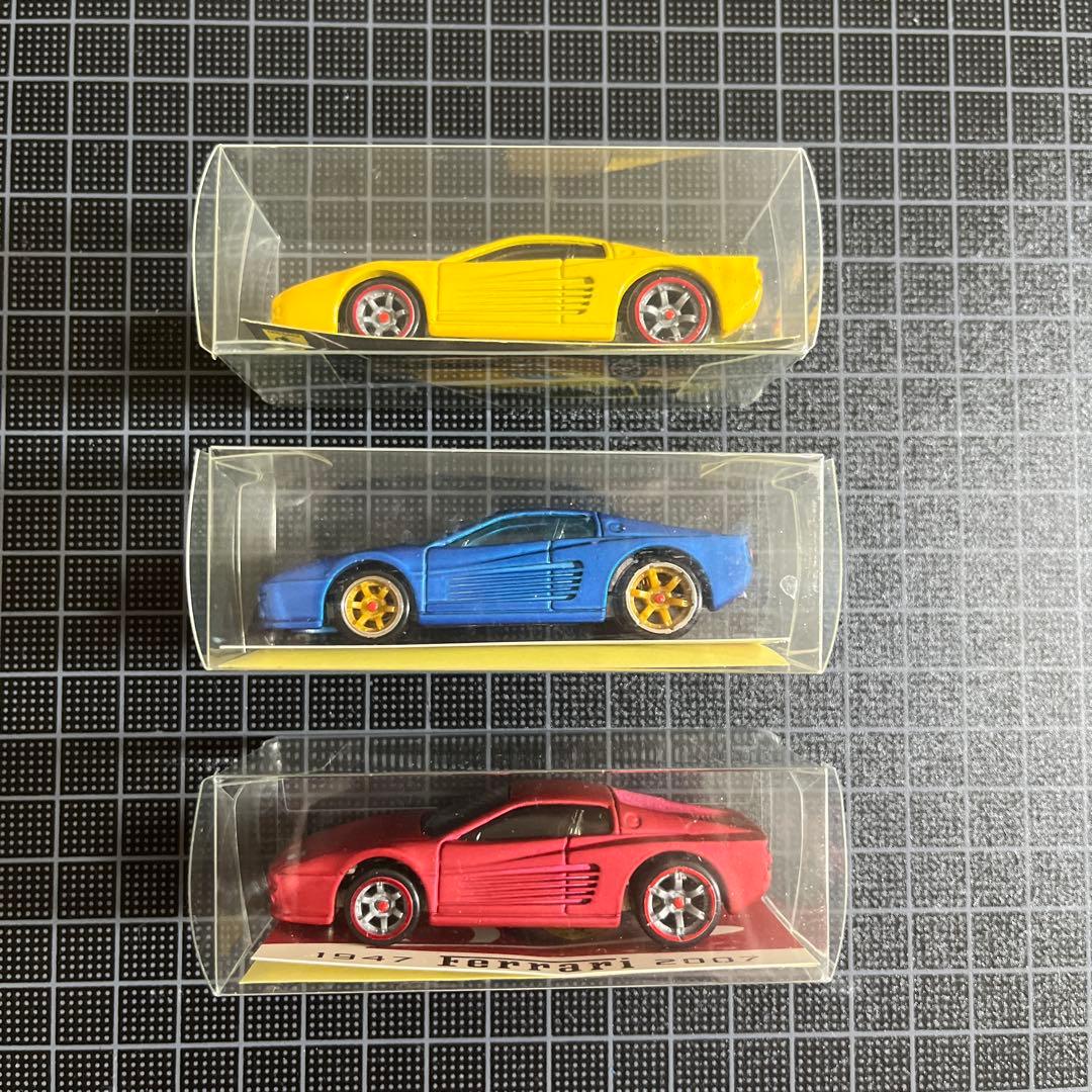 ホットウィール Ferrari F512M 3点セット