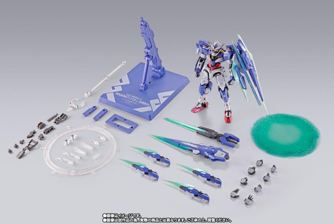 未開封品　L BUILD ダブルオークアンタ フルセイバー