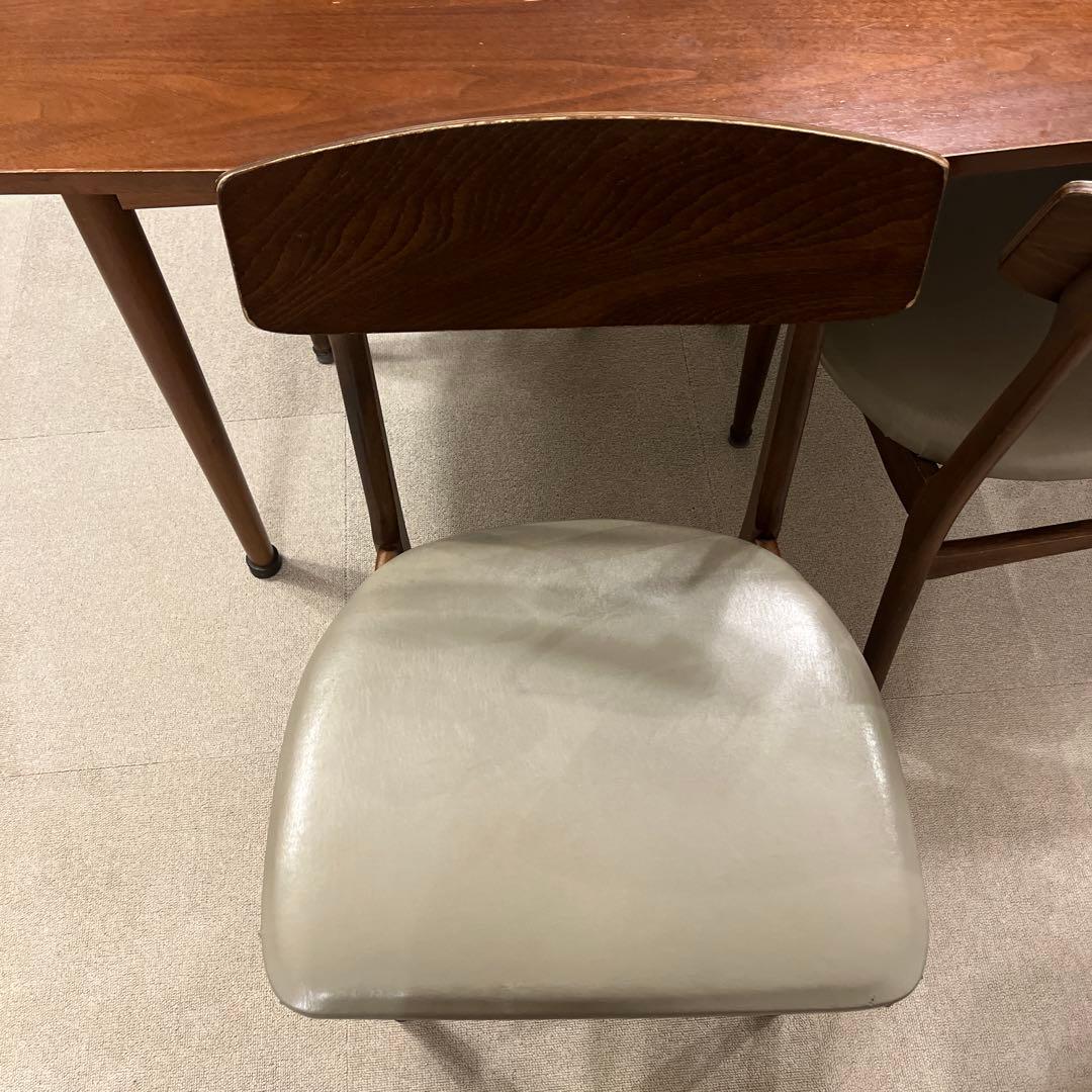 引取り限定Karf Streamダイニングテーブル チェア5点セット