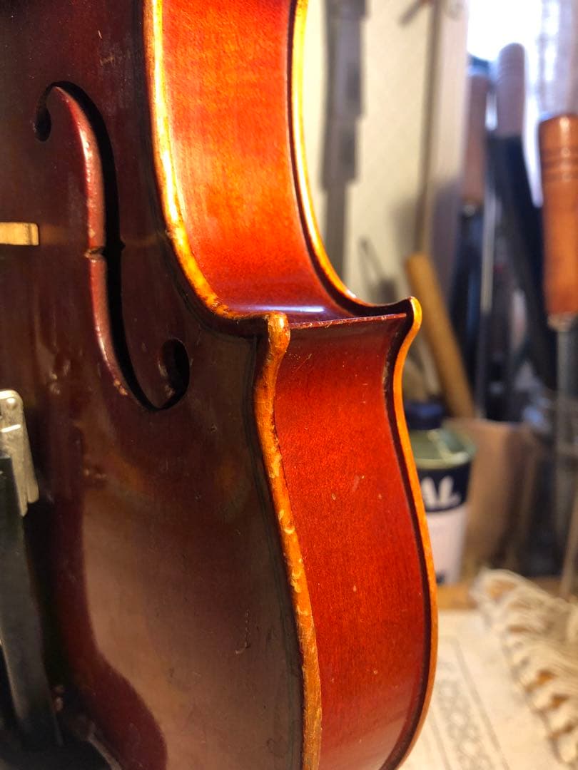 【駒&魂柱調整済】Suzuki分数バイオリンNo220 1/4 1971